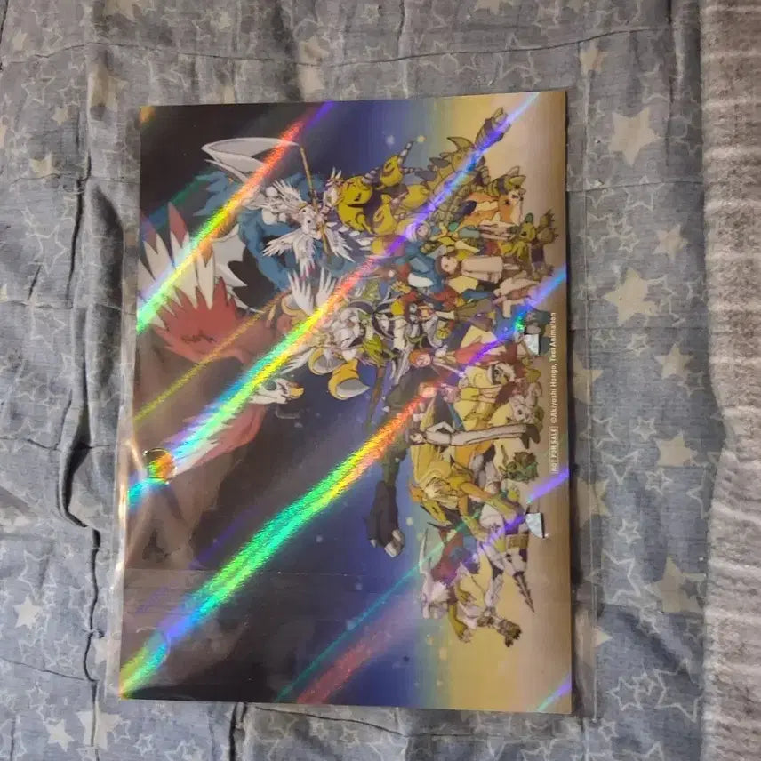 [BUNJANG] Digimon Adventure Hologram Poster / 디지몬 어드벤처 홀로그램 포스터