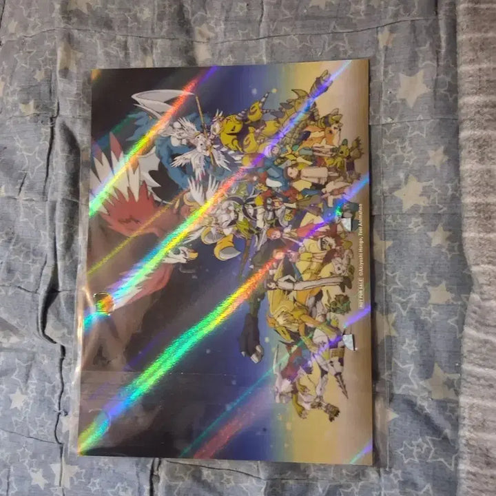 [BUNJANG] Digimon Adventure Hologram Poster / 디지몬 어드벤처 홀로그램 포스터