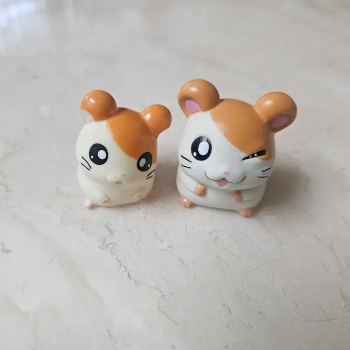 [BUNJANG] Hamtaro Finger Puppet Set (Gaudy, Wink) / 고전 햄토리 손가락인형 세트 갸우뚱 윙크