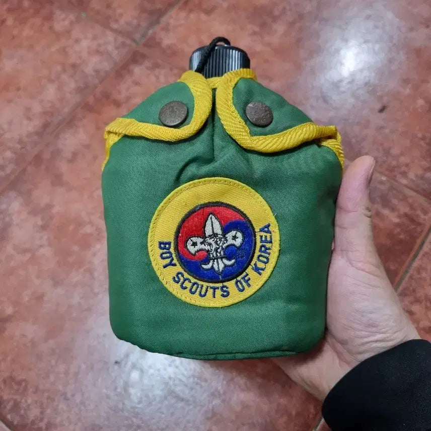 [BUNJANG] Korea Scout Federation (Boy Scout) Commemorative Canteen / 한국스카우트연맹 (보이스카웃) 기념 수통