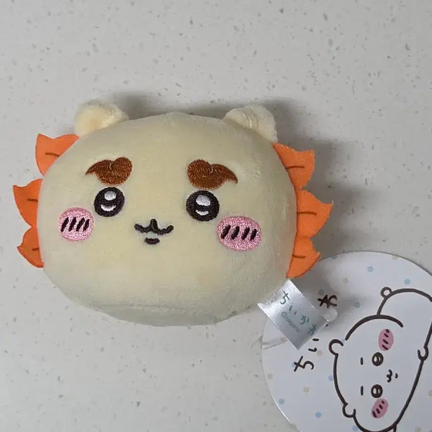 [BUNJANG] Chiikawa "Monchiwachi" Parade Big Face Mascot Set (Momonga, Shisa) / 치이카와 먼작귀 퍼레이드 뽀용 얼굴 볼 마스코트 모몽가 시사 세트