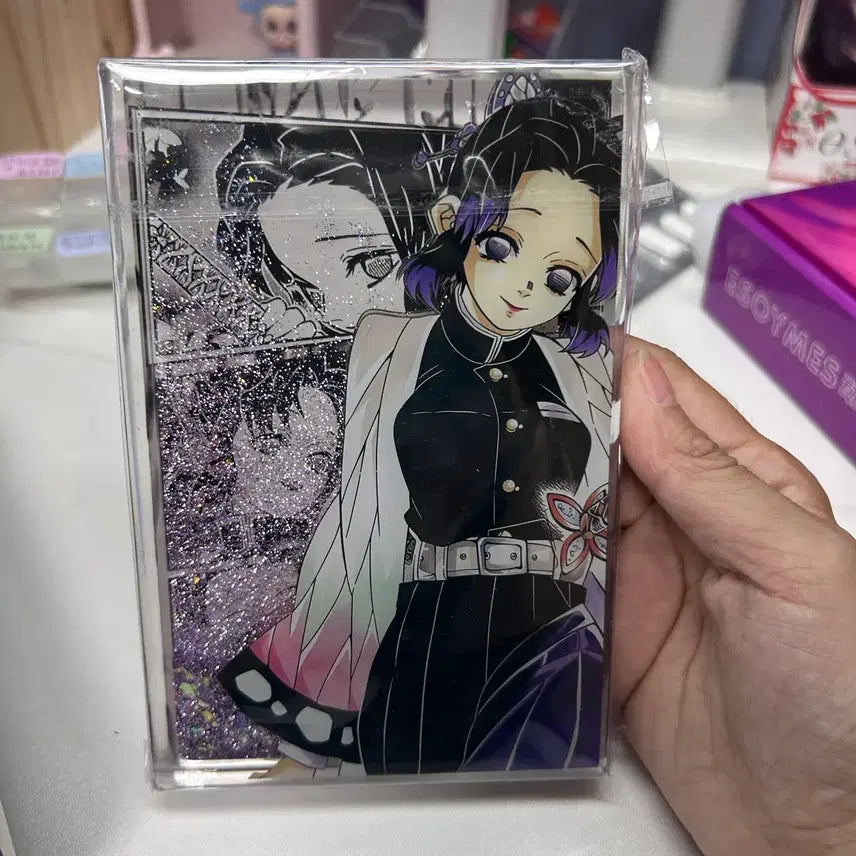 [BUNJANG] Demon Slayer Shinobu Kocho Acrylic Display / 오늘할인 귀멸의칼날 굿즈 아크릴수정제품 진열품 시노부