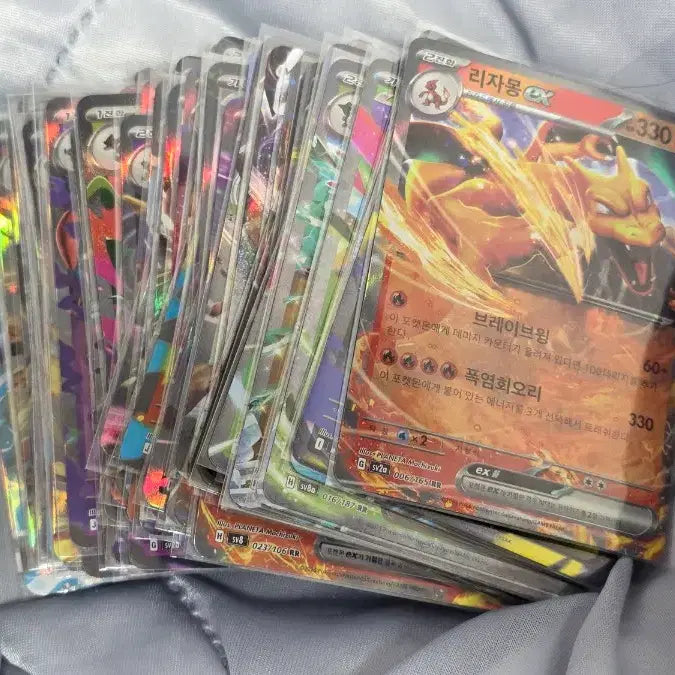 [BUNJANG] Pokemon Card Bundle Set (Common, Holo, RR, SR) / 포켓몬 카드 대량 판매 (일괄) 일반,홀로,rr,sr카드