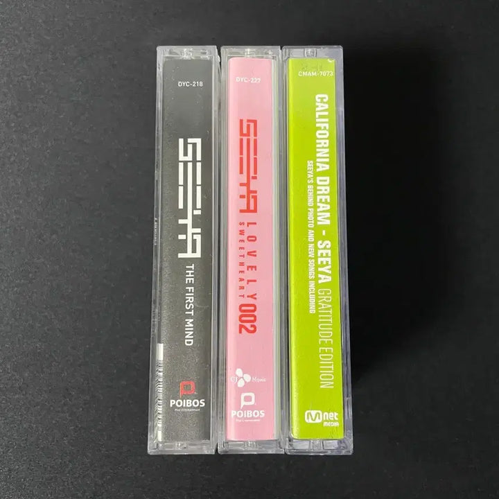 [BUNJANG] Seeya 1st, 2nd, 2.5th Album Cassette Tape Set / 씨야 1집 2집 2.5집 카세트 테이프 Seeya