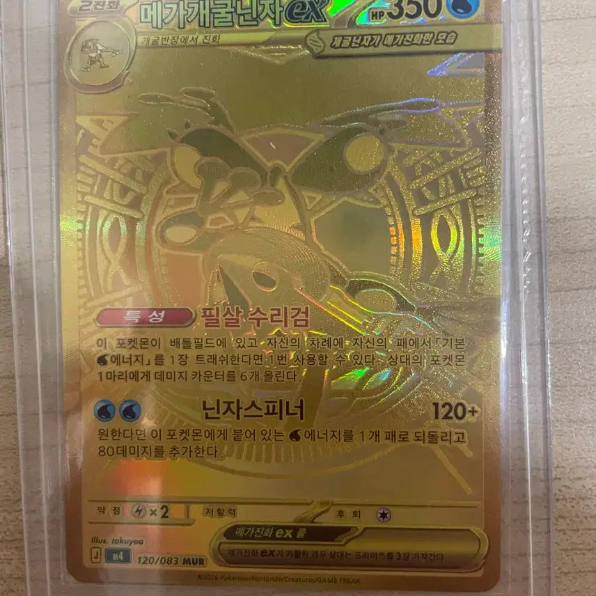 [BUNJANG] Pokemon Card Mega Greninja EX / 포켓몬카드 메가개굴닌자 ex mur