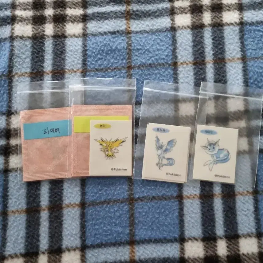 [BUNJANG] Pokemon Artwork Ttibusil Stickers / 포켓몬 아트워크띠부씰