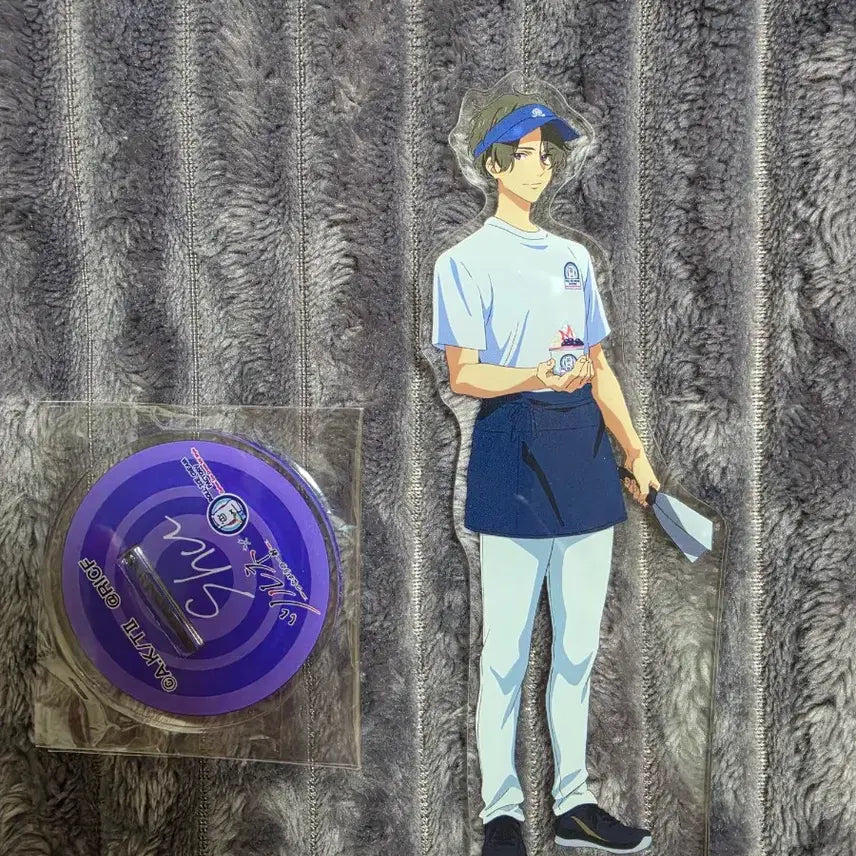 [BUNJANG] Tsurune Fujiwara Shu Ice Cream Acrylic Stand / 츠루네 후지와라 슈 아이스크림 아크릴 스탠드