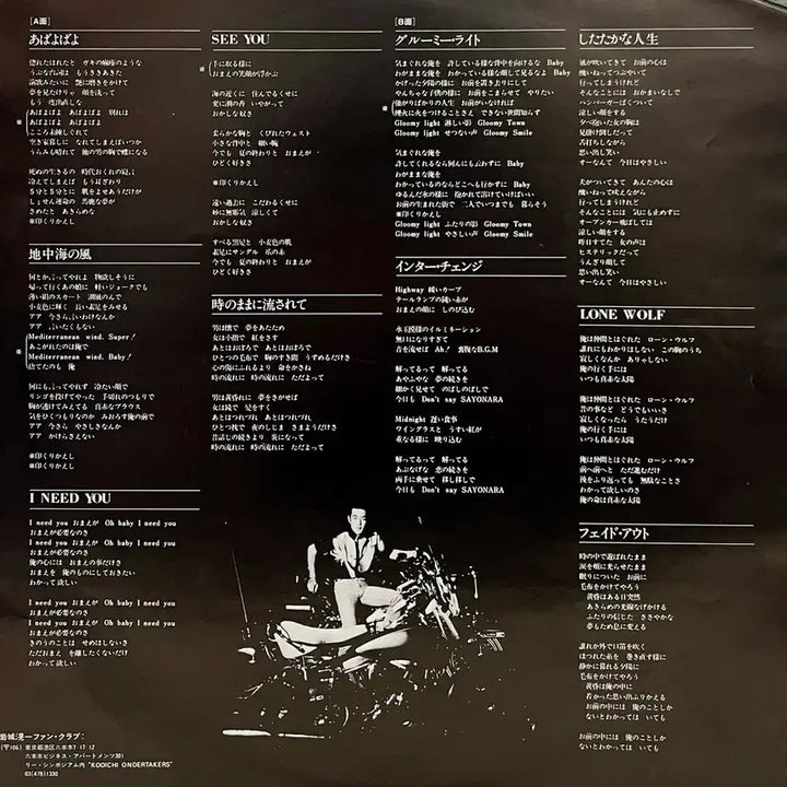 [BUNJANG] Koichi Iwaki Destiny LP / 시티팝 이와키 코이치 Koichi Iwaki -Destiny LP