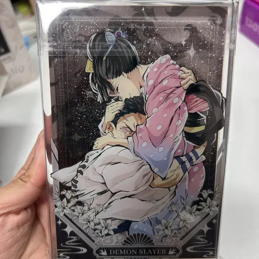 [BUNJANG] Demon Slayer Akaza Acrylic Display - Movie Scene / 귀멸의칼날 굿즈 아크릴수정제품 진열품 아카자 영화 명장면
