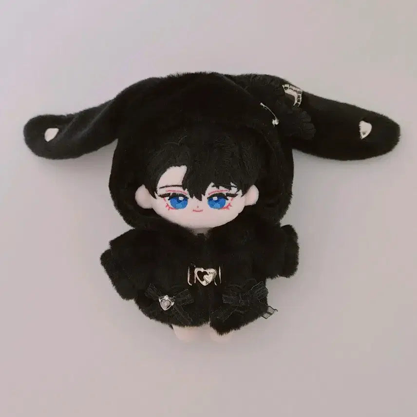 [BUNJANG] 10cm Doll Clothes Puppy Narine Black / 써니클로젯 퍼피나린 10cm 솜인형 옷 블랙