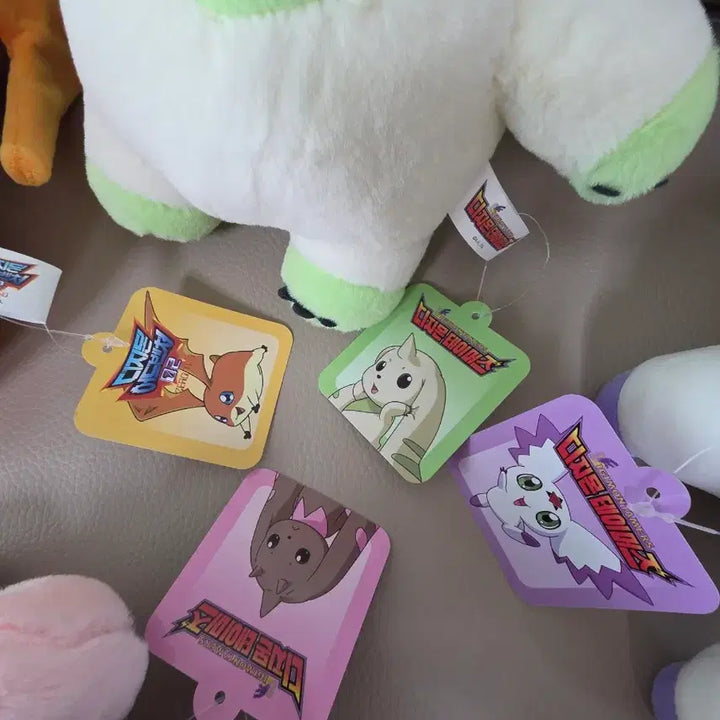 [BUNJANG] Digimon Bundle Set: Lopmon, Terriermon, Gummymon, and Patamon Plush Toys / 디지몬 일괄 테리어몬인형 로프몬인형 동글몬인형 파닥몬인형