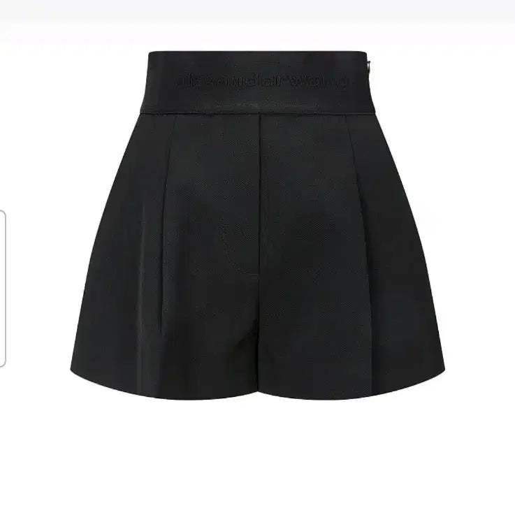 [BUNJANG] Alexander Wang Logo Waistband Pleated Shorts / (로켓배송)알렉산더왕 로고 웨이스트 밴딩 쇼츠 2