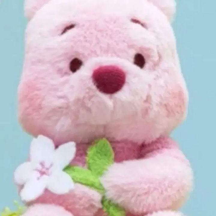[BUNJANG] Compose Cherry Blossom Pooh Bear Plush - Pink (New) / 컴포즈 벚꽃 푸 인형 핑크(새상품)