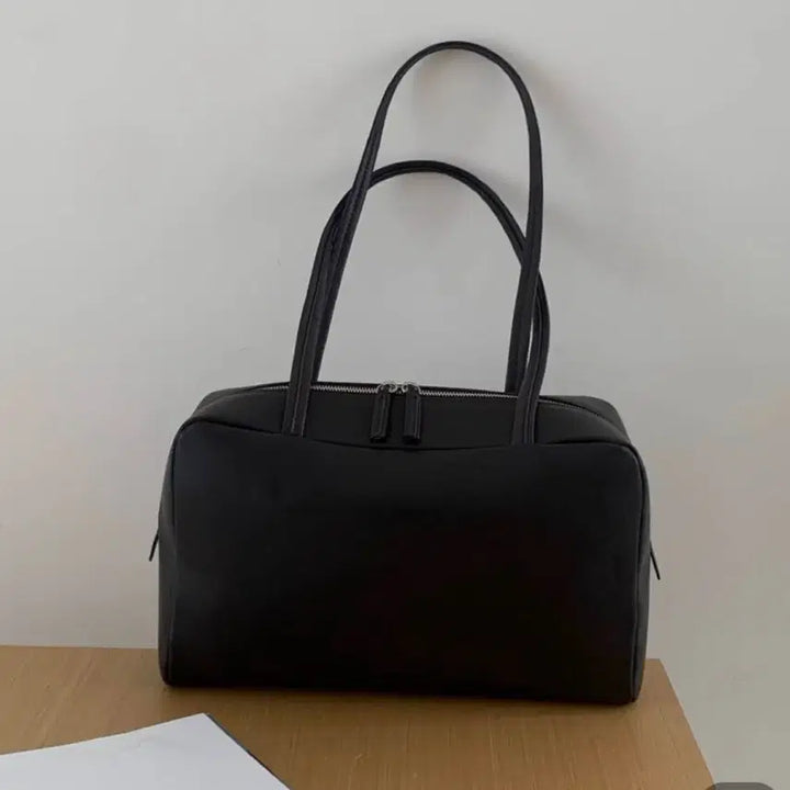 [BUNJANG] Premium Lambskin Bowling Bag Black / 프리미엄 램스킨 볼링백 블랙 새상품 (퀄리티 최고)