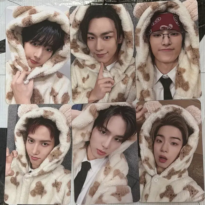 [BUNJANG] 82Major Makestar Sleepwear Ver. Photocard / 82major 메이크스타 곰돌이 잠옷 ver 양도 분철 특전 포카