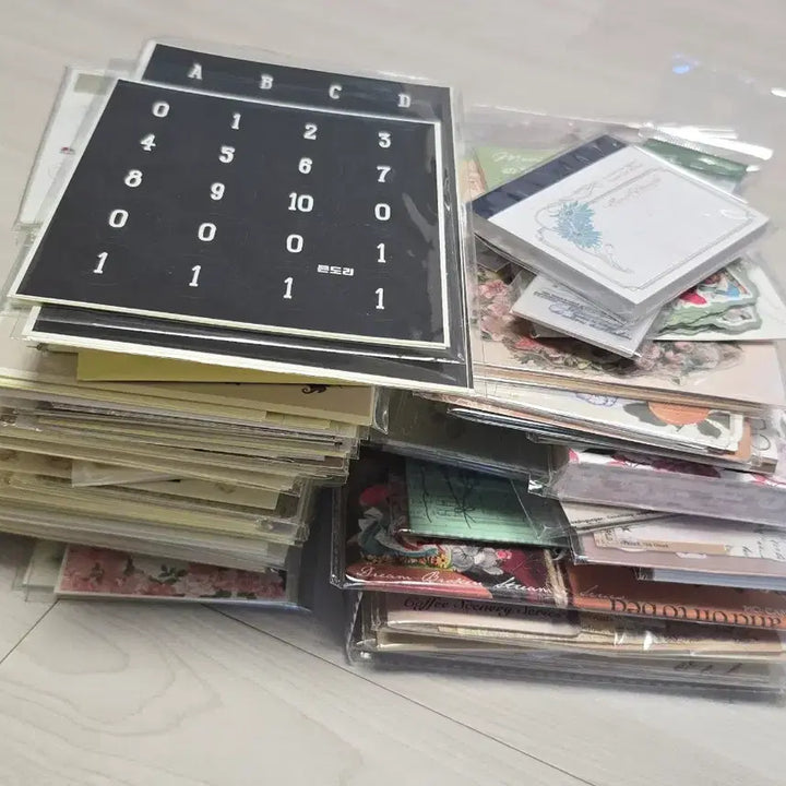 [BUNJANG] Vintage Ins Stickers / @ 빈티지 다꾸 / 빈티지 인스