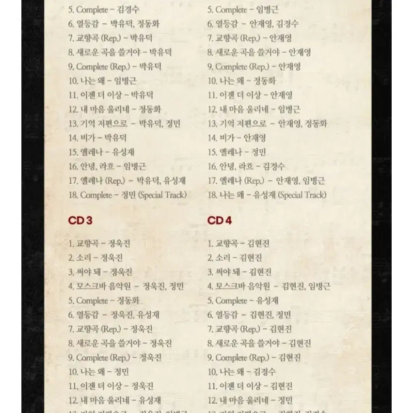 [BUNJANG] Musical Rachmaninoff 2022 Original Soundtrack Album / 뮤지컬 라흐마니노프 2022 OST