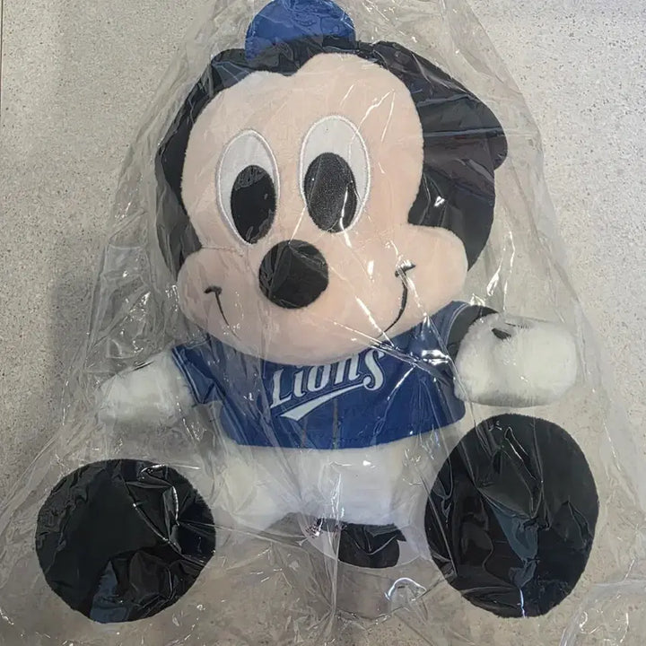 [BUNJANG] Samsung Lions Mickey Mouse Plush Toy / 삼성 라이온즈 미키마우스 봉제인형