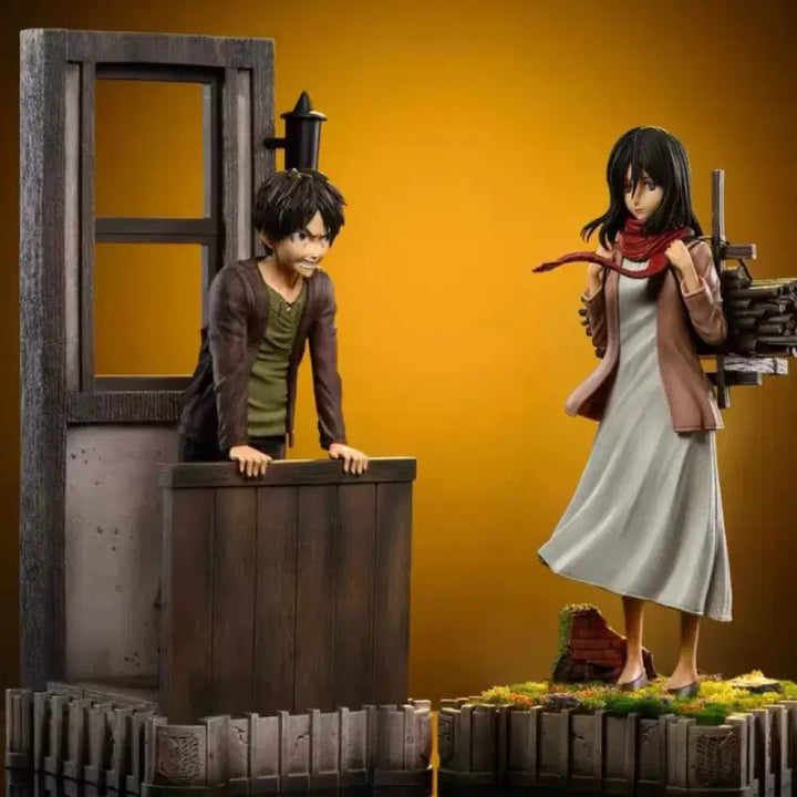[BUNJANG] LT Eren Yeager Childhood Attack on Titan Resin Figure / LT 에렌 예거 어린시절 진격의거인 레진 피규어