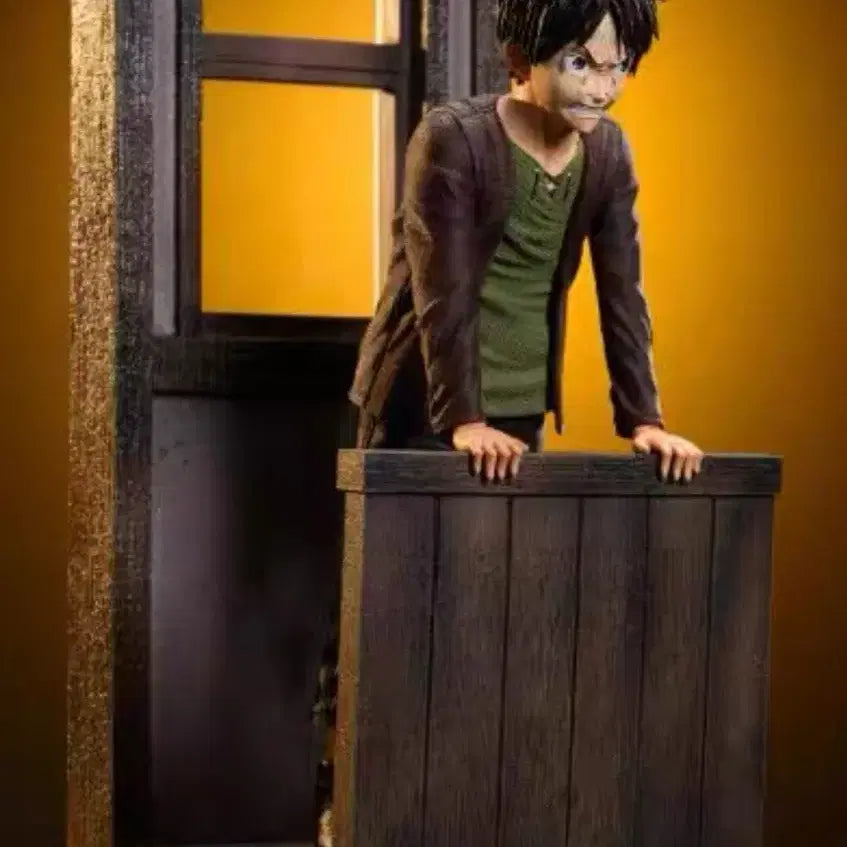 [BUNJANG] LT Eren Yeager Childhood Attack on Titan Resin Figure / LT 에렌 예거 어린시절 진격의거인 레진 피규어