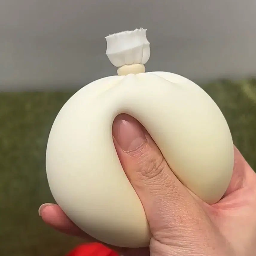 [BUNJANG] Handmade Mochi Squishy Plushie (Purple, Yellow) / 찹쌀 모찌 슬랑이 수제 말랑이