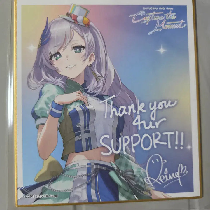 [BUNJANG] Pavolia Reine 6th Fes Shikishi &amp; Cheki Set / 홀로라이브 파볼리아 레이네 색지2 + 체키