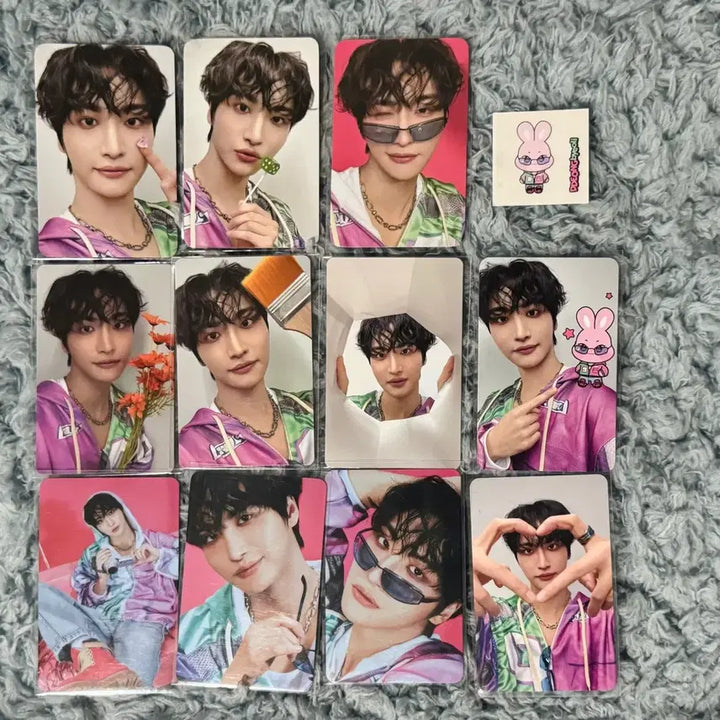 [BUNJANG] ATEEZ Seonghwa Photocard Sticker Set (POB) / ateez 에이티즈 애니티즈 성화 특전 스티커 포카 세트 양도