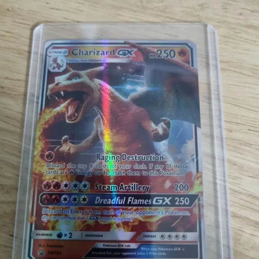 [BUNJANG] Limited Edition USA Charizard GX Card / 한정판 미국판 리자몽