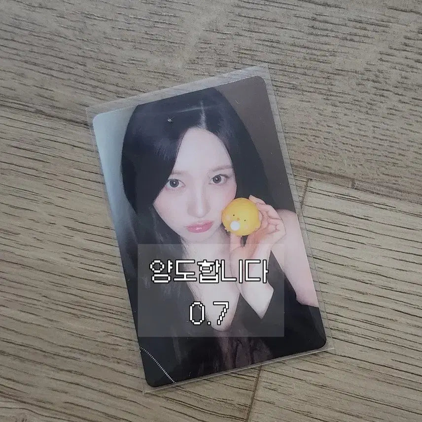 [BUNJANG] IVE Gaeul Reissue Ketapo POB Photocard / 아이브 가을 리바이브 케타포 병아리 미공포 포카 포토카드