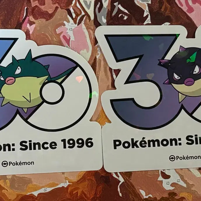 [BUNJANG] Pokemon 30th Anniversary Sticker Set - Hisuian Arcanine / 포켓몬스터 포켓몬 30주년 기념 스티커 팝업 침바루 히스이침바루 양도