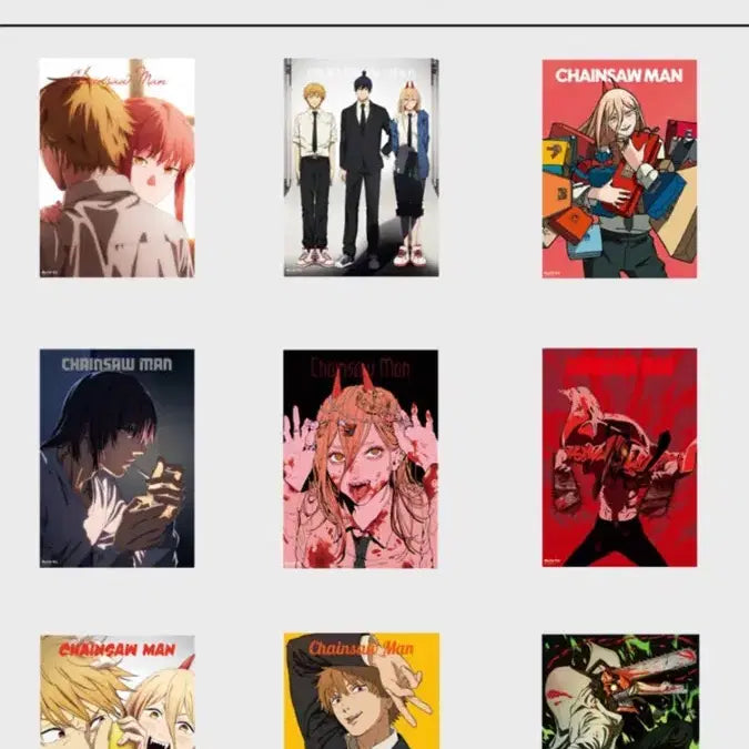 [BUNJANG] Chainsaw Man B2 Poster / 체인소맨 b2 포스터 한장