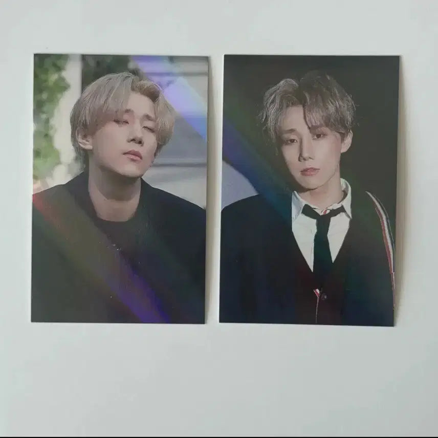 [BUNJANG] INFINITE Sunggyu HUSH Photocard Bundle Set (2 Types) / 인피니트 성규 허쉬 포토카드 2종 일괄 김성규 포카