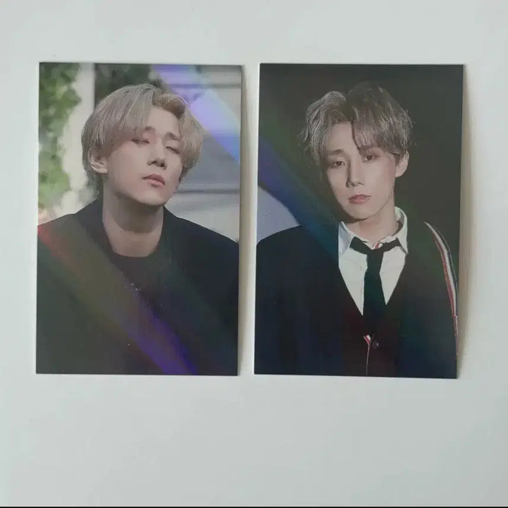 [BUNJANG] INFINITE Sunggyu HUSH Photocard Bundle Set (2 Types) / 인피니트 성규 허쉬 포토카드 2종 일괄 김성규 포카