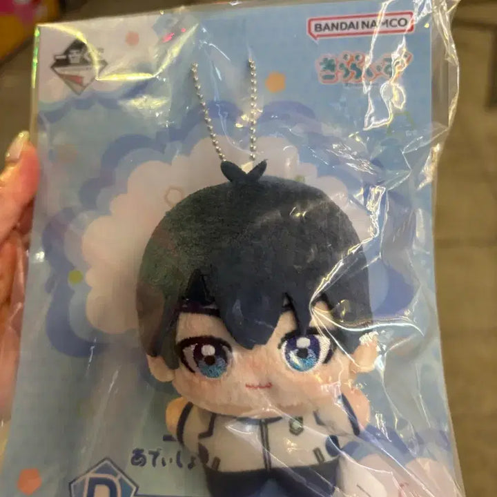 [BUNJANG] Blue Lock Ichiban Kuji D Prize Kirarama Mascot Plush: Isagi / 블루록 제일복권 이치방쿠지 D상 인형 키라라마스코트 누이 이사기