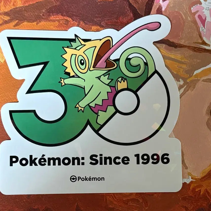 [BUNJANG] Pokemon 30th Anniversary Sticker / 포켓몬스터 포켓몬 30주년 기념 스티커 팝업 켈리몬 양도
