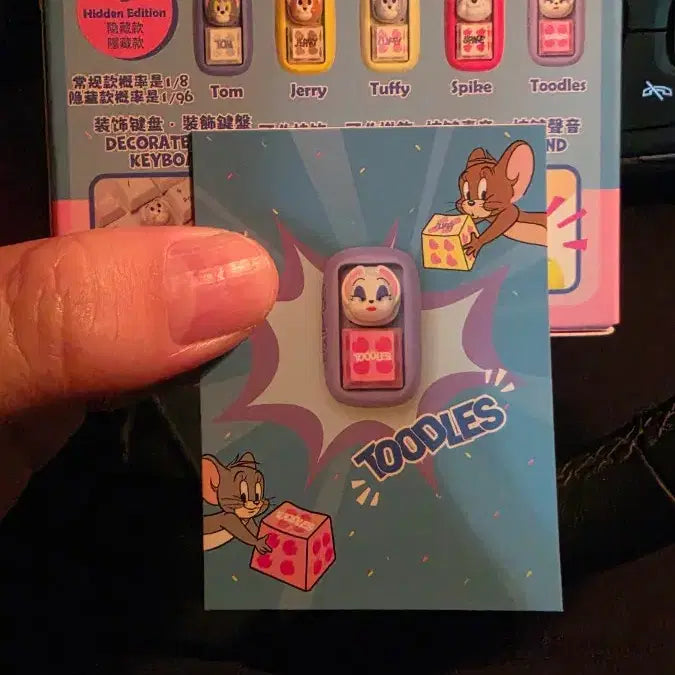 [BUNJANG] SOAP STUDIO Tom and Jerry Toodles Cat Keycap Set / 톰과 제리 키캡 (SOAP STUDIO) 투들스 고양이
