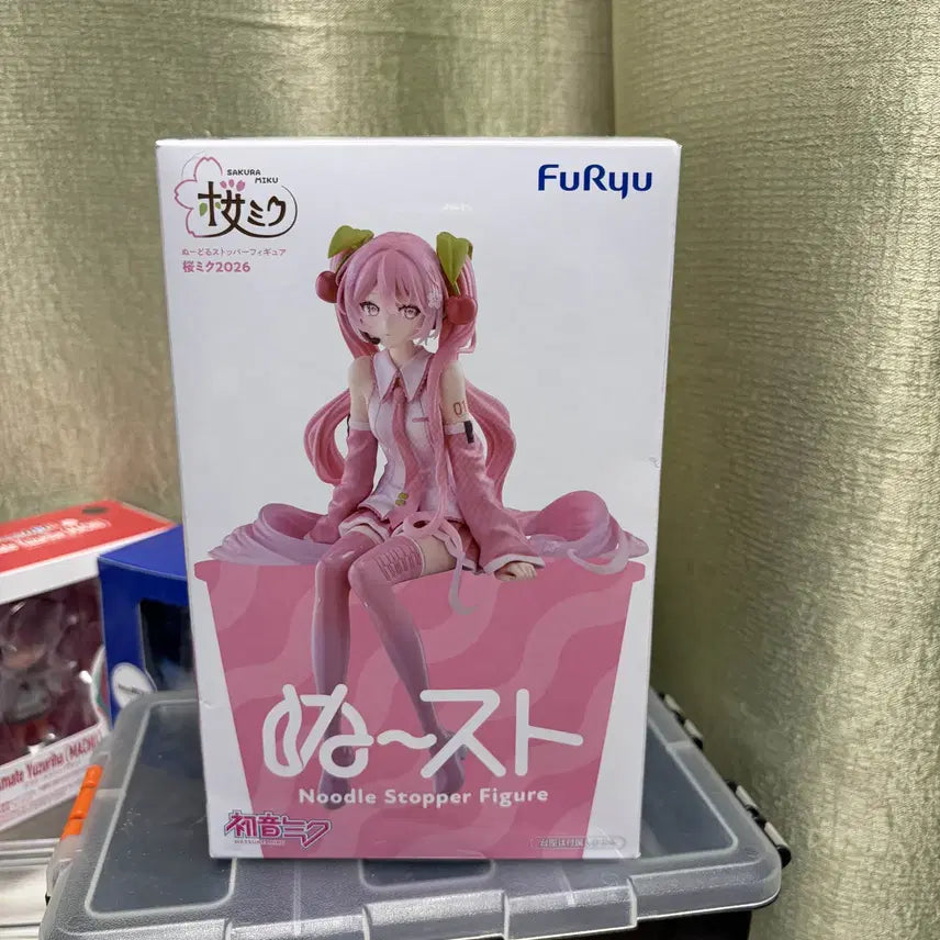 [BUNJANG] FURYU Sakura Miku Noodle Stopper Figure / 후류 사쿠라미쿠 누들스토퍼 피규어