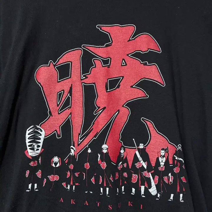 [BUNJANG] Cospa Naruto Akatsuki T-Shirt L / 코스파 나루토 아카츠키 티셔츠 L
