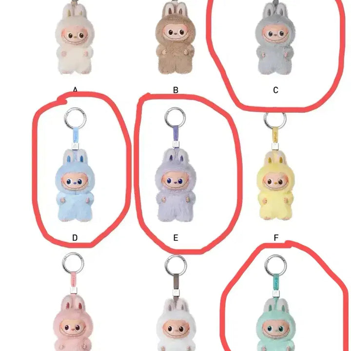[BUNJANG] POP MART Labubu Secret Code Mini Keychain (Sealed) / 미개봉 정품 새상품)팝마트 라부부 내 마음속 비밀번호 미니키링