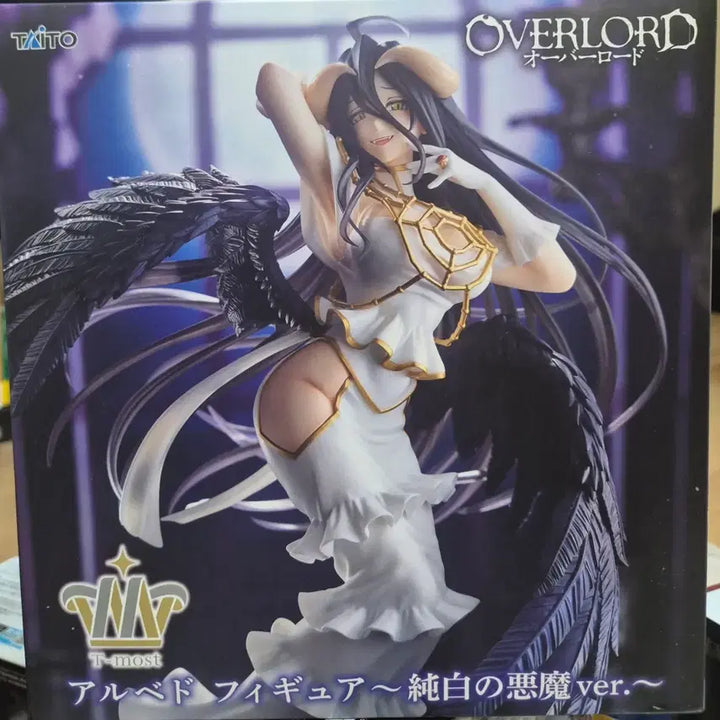 [BUNJANG] Overlord Albedo Figure Pure White Devil Ver. T-Most (Sealed) / 미개봉)) 오버로드 알베도 피규어 순백의 악마 ver. t-most