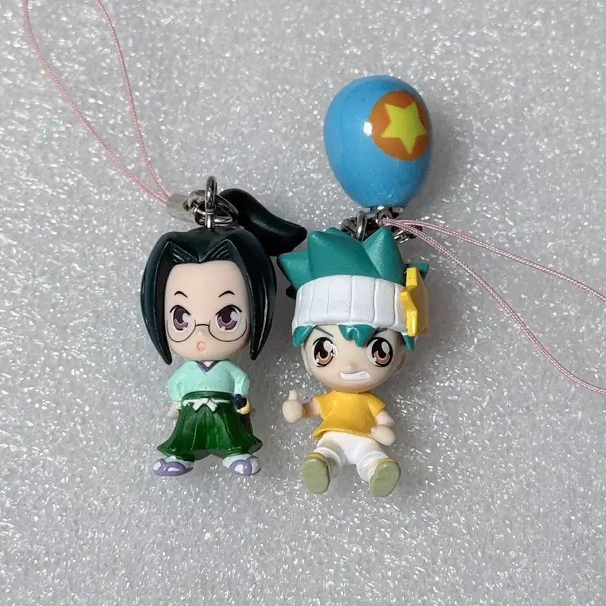 [BUNJANG] Shugo Chara Guardian Characters Vintage Gacha Figure Keyring Set / 캐릭캐릭체인지 수호캐릭터 고전 가챠 피규어 키링 다이치 무사시 일괄