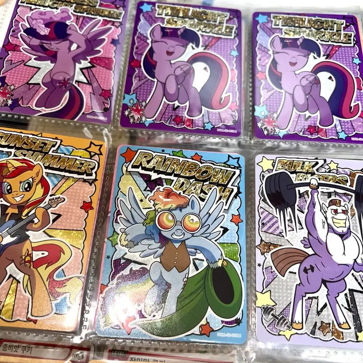 [BUNJANG] My Little Pony TCG Twilight Sparkle Rainbow Dash Bundle Set / 일괄) 마이리틀 포니 TCG 카드 트와일라잇 스파클 레인보우 대쉬