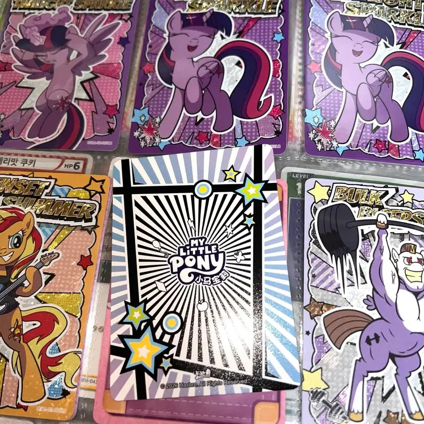 [BUNJANG] My Little Pony TCG Twilight Sparkle Rainbow Dash Bundle Set / 일괄) 마이리틀 포니 TCG 카드 트와일라잇 스파클 레인보우 대쉬