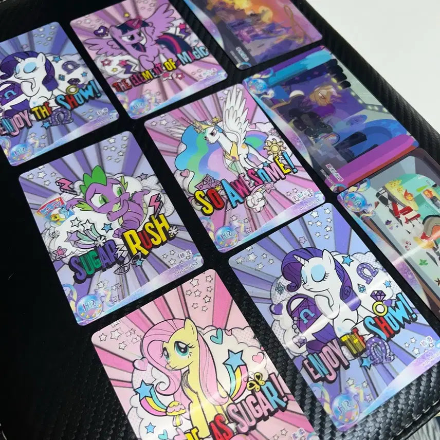 [BUNJANG] My Little Pony TCG HR Rarity Lenticular Card Bundle Set / 일괄) 마이리틀 포니 TCG HR 레리티 렌티큘러 카드