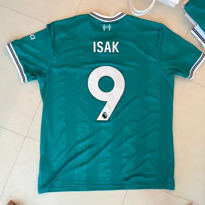 [BUNJANG] Liverpool 25/26 Season Isak Third Kit Jersey XL / 리버풀 25/26 Isak 마킹 써드 유니폼 공홈XL