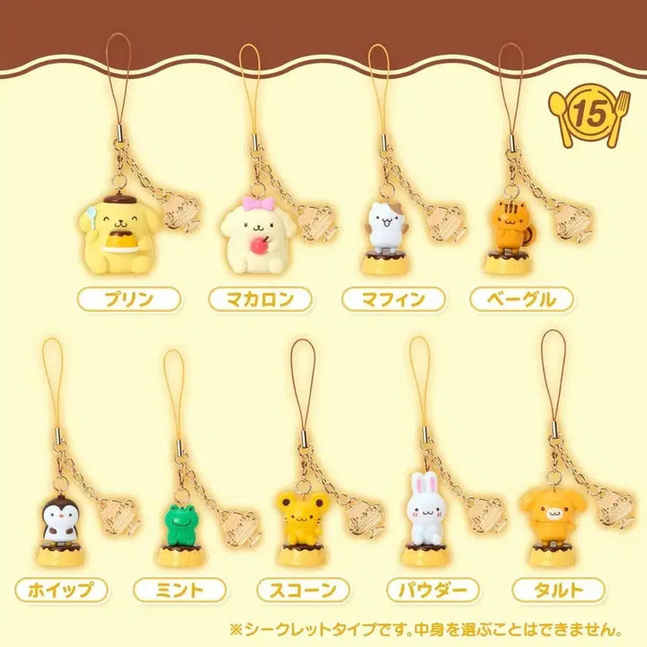 [BUNJANG] Pompompurin 30th Anniversary Strap Full Set / (일괄만) 폼폼푸린 30주년 스트랩 전종 세트