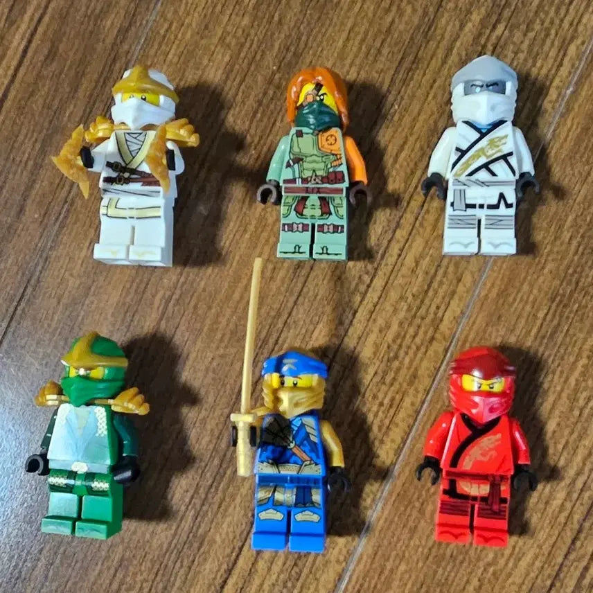 [BUNJANG] LEGO Ninjago Minifigure 6-Figure Set / 레고 닌자고 미니피규어 6종 세트