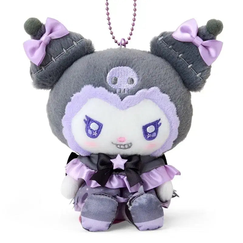 [BUNJANG] Sanrio Showbydo Angel &amp; Devil Series Kuromi Mascot Doll Keychain / 산리오 쇼비도 천사악마시리즈 쿠로미 마코 마스코트 인형 키링