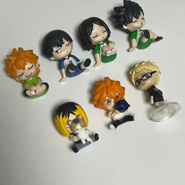 [BUNJANG] Haikyu!! Shoulder Cushion Gashapon Bundle Set / (일괄) 하이큐 가챠 히나타 카게야마 쿠로오 켄마 츠키 어깨쿵 숨바꼭질