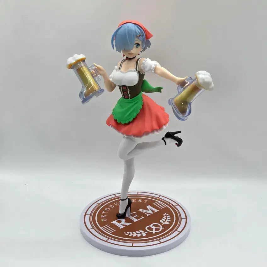 [BUNJANG] Sega Re:Zero Rem Figure Oktoberfest Ver. / 세가 리제로 SPM 렘 피규어 옥토버페스트 Ver (B233)